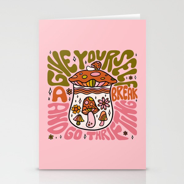 Give Yourself a Break Stationery Card Gallery Image 1