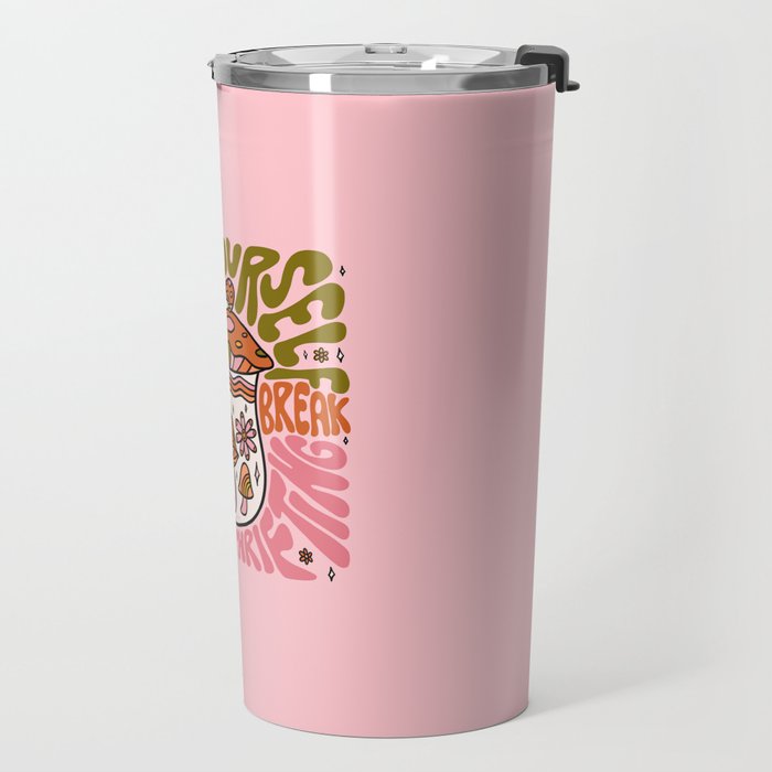 Give Yourself a Break Travel Mug Gallery Image 2