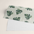 Monstera Cat pattern 1 Wrapping Paper Gallery Image 2