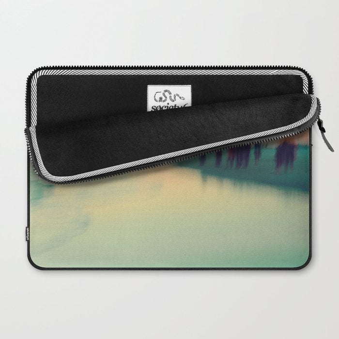 Abstract Ocean Waves 4 Laptop Sleeve Gallery Image 2