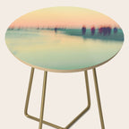 Abstract Ocean Waves 4 Side Table Gallery Image 2
