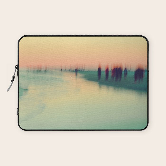 Abstract Ocean Waves 4 Laptop Sleeve Gallery Image 1