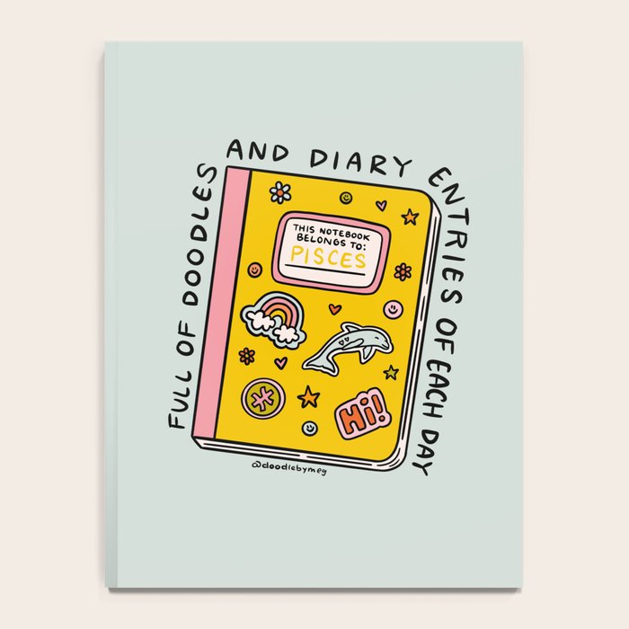 Pisces Notebook Notebook Gallery Image 4