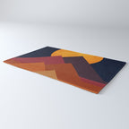 Full moon and pyramid Rug Gallery Image 3