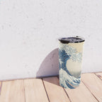 The Great Wave Fine Art Print - Japanese Art Print - Under the Wave off Kanagawa (Kanagawa oki nami ura) Travel Mug Gallery Image 4