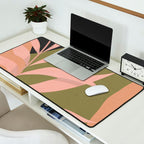 Tropical Leaf- Abstract Art 2 Desk Mat Gallery Image 2
