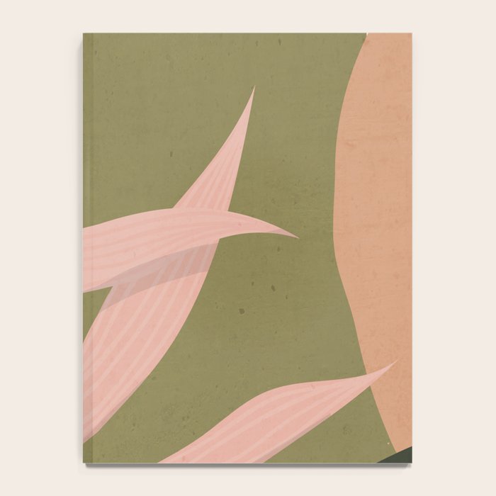 Tropical Leaf- Abstract Art 2 Notebook Gallery Image 4