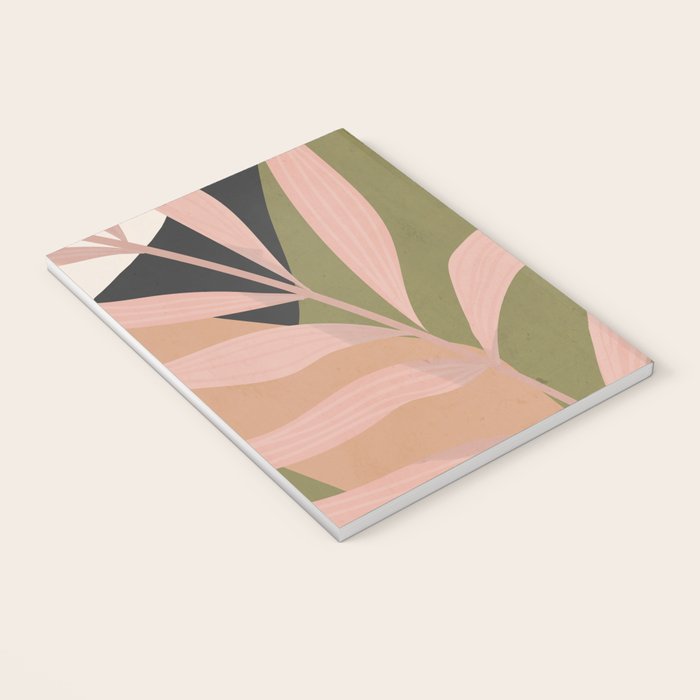 Tropical Leaf- Abstract Art 2 Notebook Gallery Image 3