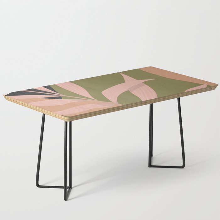 Tropical Leaf- Abstract Art 2 Coffee Table Gallery Image 1