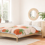 Red Strawberries Pattern Duvet Cover Gallery Image 2