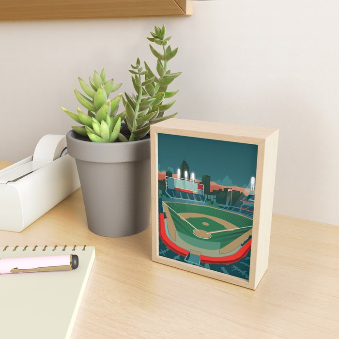 Baseball Mini Art Print Gallery Image 2