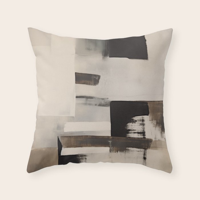 Bold Neutral II Throw Pillow Gallery Image 6