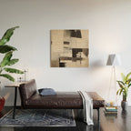 Bold Neutral II Wood Wall Art Gallery Image 2