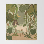 Jungle Dreams Throw Blanket Gallery Image 2