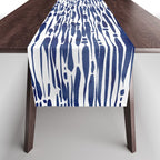 Twisted Ribbons - Blue Table Runner Gallery Image 1