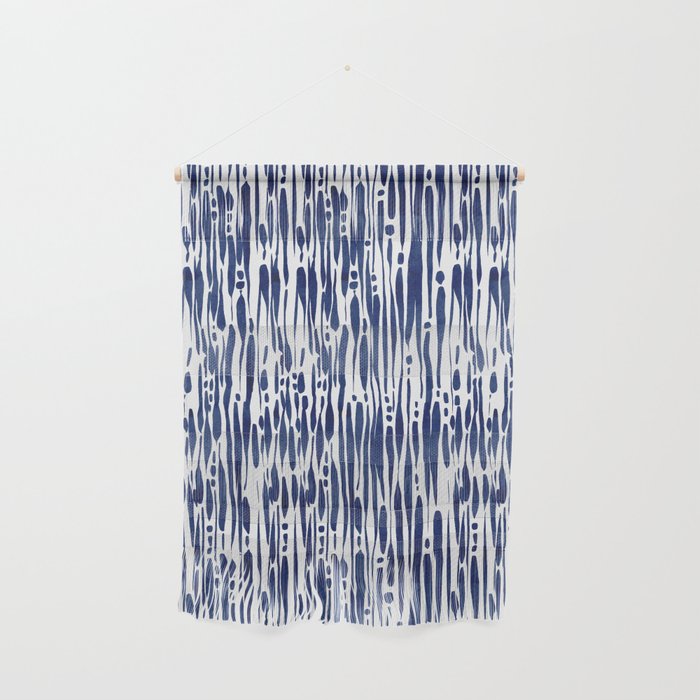 Twisted Ribbons - Blue Wall Hanging Gallery Image 1