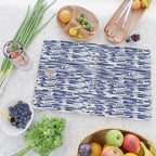 Twisted Ribbons - Blue Cutting Board Gallery Image 2