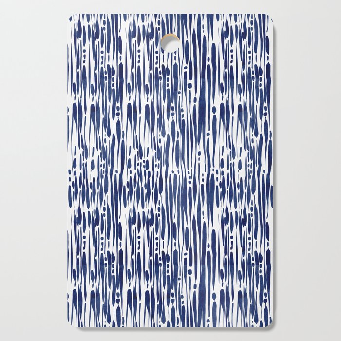 Twisted Ribbons - Blue Cutting Board Gallery Image 1