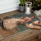 Skater Girl Outdoor Rug Gallery Image 2