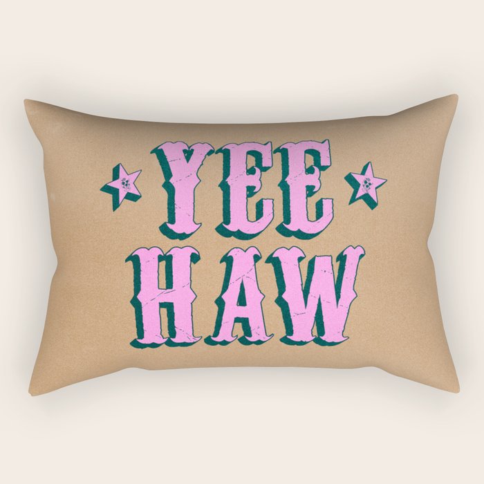 Yee Haw: Full Rodeo Edition Rectangular Pillow Gallery Image 2