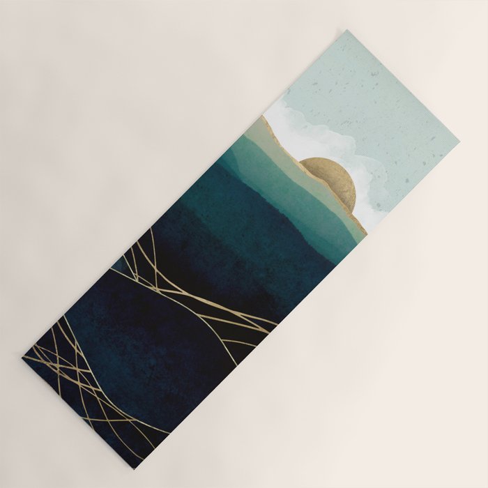 Indigo Waters Yoga Mat Gallery Image 1