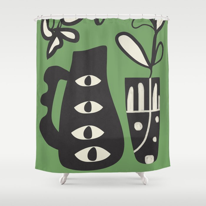 Surreal Flora 3 Shower Curtain Gallery Image 1