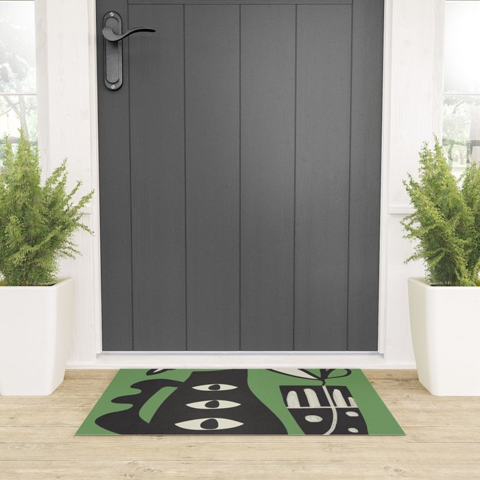 Surreal Flora 3 Welcome Mat Gallery Image 3