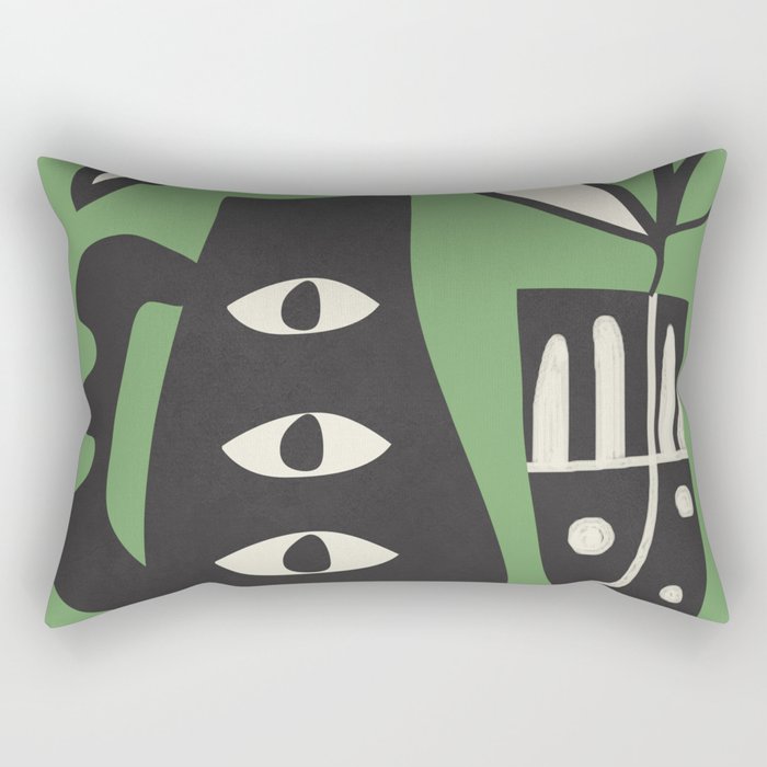 Surreal Flora 3 Rectangular Pillow Gallery Image 2