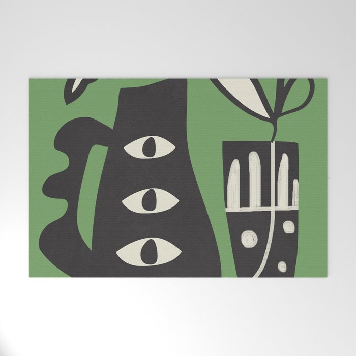 Surreal Flora 3 Welcome Mat Gallery Image 1