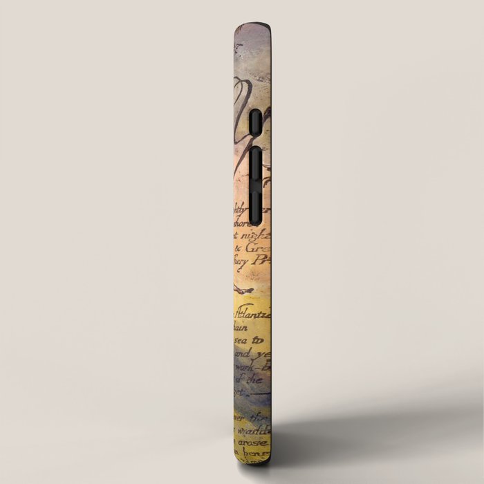 Art from "America: A Prophecy" by William Blake (1793) iPhone Case Gallery Image 2