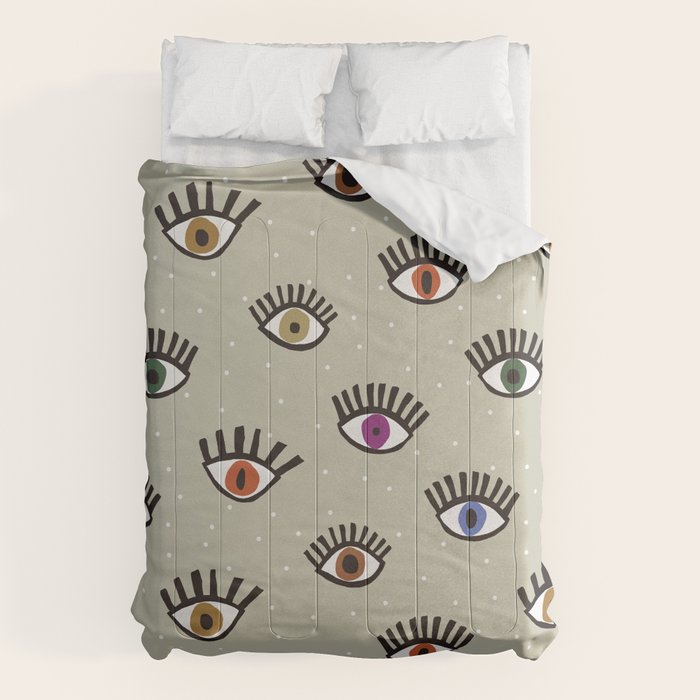 Eyes #1 Comforter Gallery Image 1