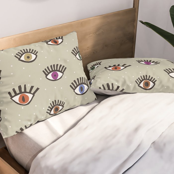 Eyes #1 Pillow Sham Gallery Image 2
