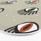 Eyes #1 Bath Mat Gallery Image 3