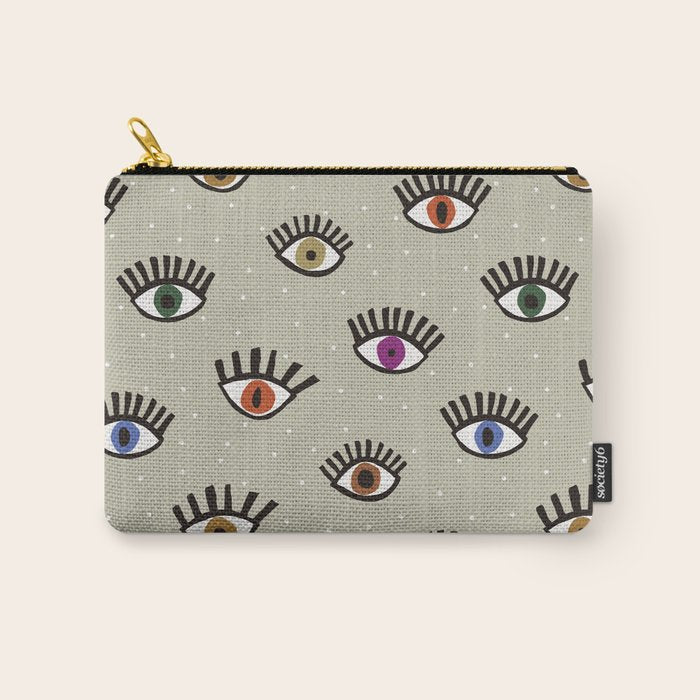 Eyes #1 Carry All Pouch Gallery Image 1