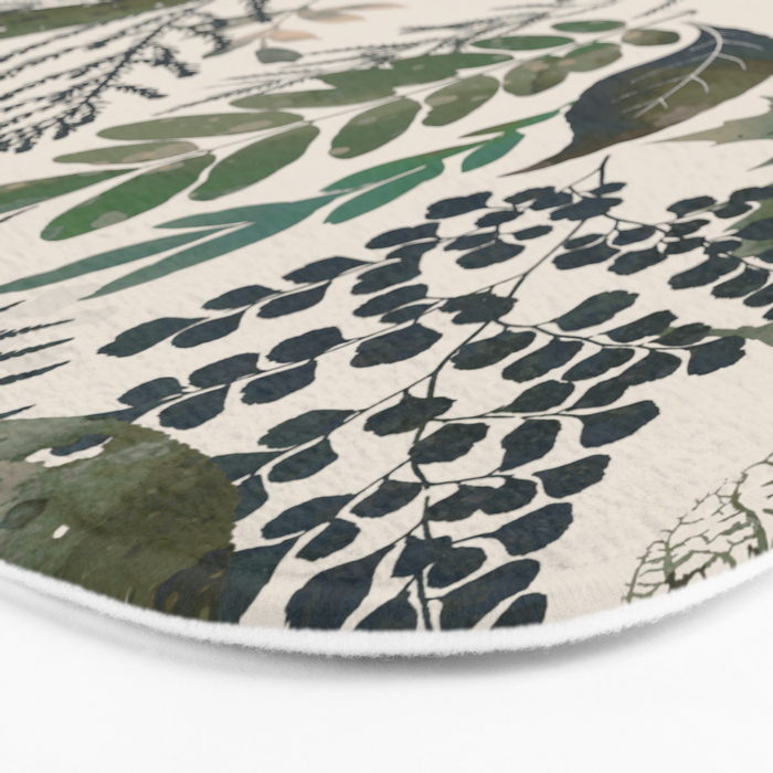 Greenish forest Bath Mat Gallery Image 3