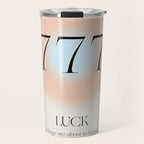 Angel Number 777 | Luck Travel Mug Gallery Image 1