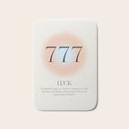 Angel Number 777 | Luck Bath Mat Gallery Image 1