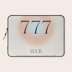 Angel Number 777 | Luck Laptop Sleeve Gallery Image 1