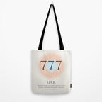 Angel Number 777 | Luck Tote Bag Gallery Image 2