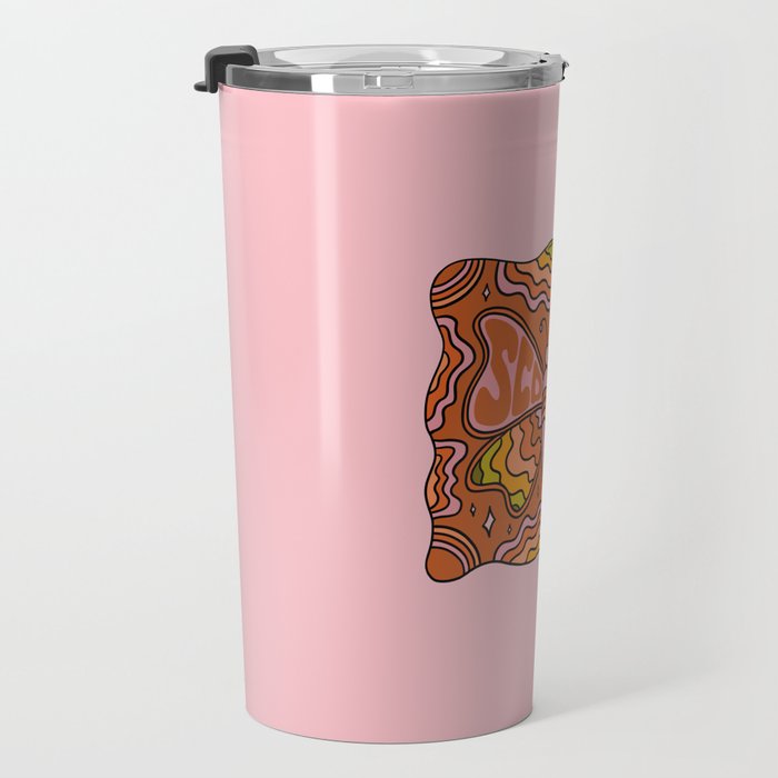 Scorpio Butterfly Travel Mug Gallery Image 3