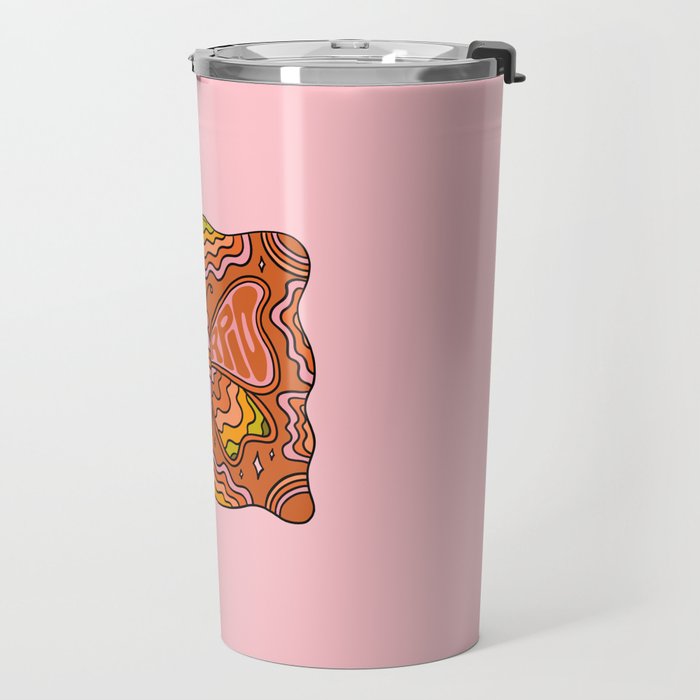 Scorpio Butterfly Travel Mug Gallery Image 2