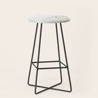 Beach 27 - Minimal Pastel Beach People - Ocean - Sea Travel photography Stool Gallery Image 1