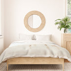Beach 27 - Minimal Pastel Beach People - Ocean - Sea Travel photography Duvet Cover Gallery Image 3