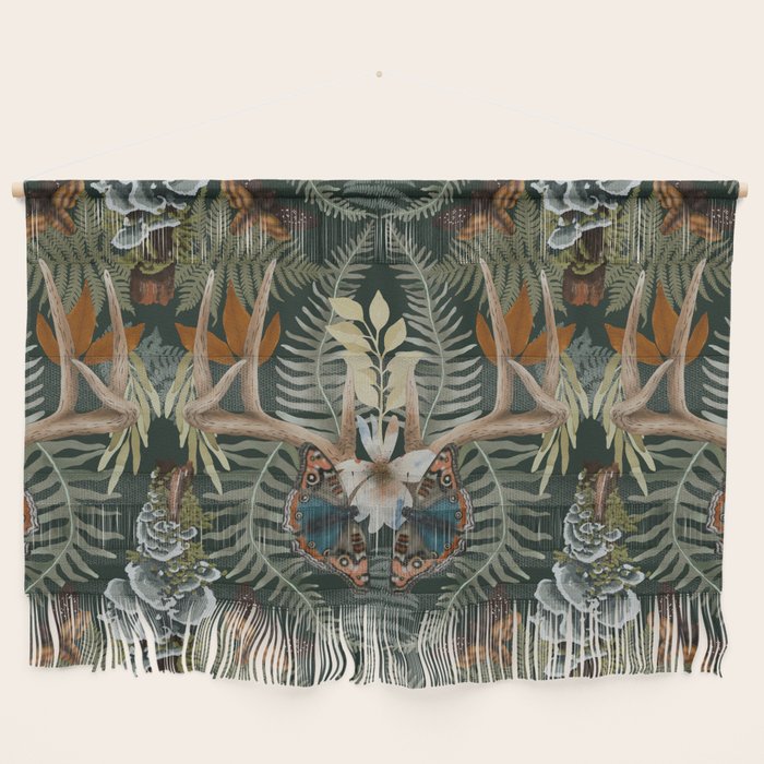 Whimsical Deer Antlers Wall Hanging Gallery Image 1