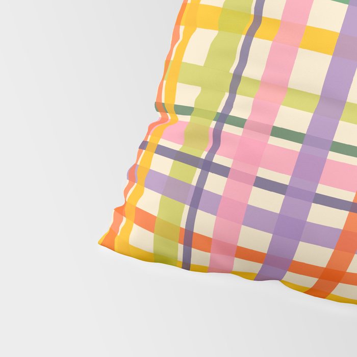 Plaid Pillow Sham Gallery Image 4