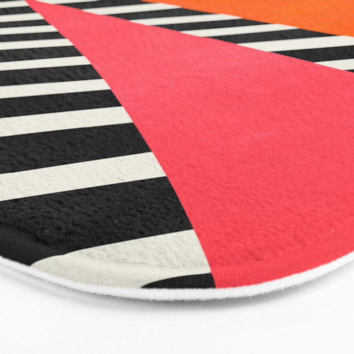 Mid Century Abstraction | PATTERN 02: The Retro Edition Bath Mat Gallery Image 3