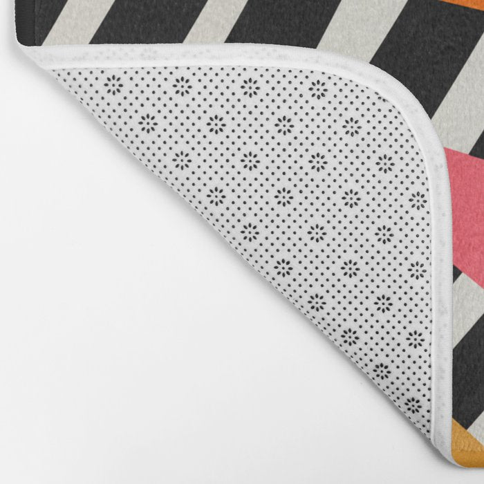 Mid Century Abstraction | PATTERN 02: The Retro Edition Bath Mat Gallery Image 2