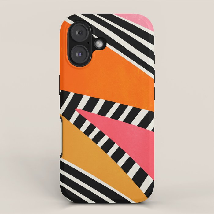 Mid Century Abstraction | PATTERN 02: The Retro Edition iPhone Case Gallery Image 1