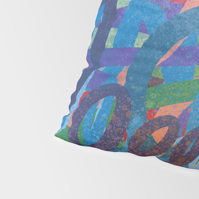 Urban Graffiti Art Love Sprayed  Pillow Sham Gallery Image 4