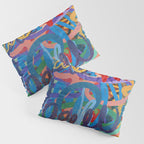 Urban Graffiti Art Love Sprayed  Pillow Sham Gallery Image 3